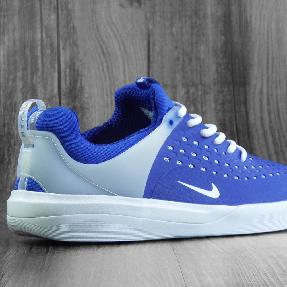 Nike SB Zoom Nyjah 3 Shoes -  Game Royal Blue/White (BRAND NEW) - Picture 4 of 4